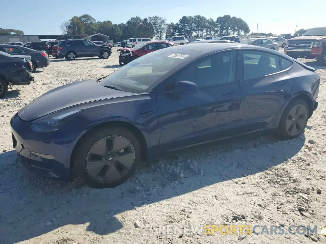 1 fotografías del automóvil dañado 5YJ3E1EA6PF570098 TESLA MODEL 3 2023