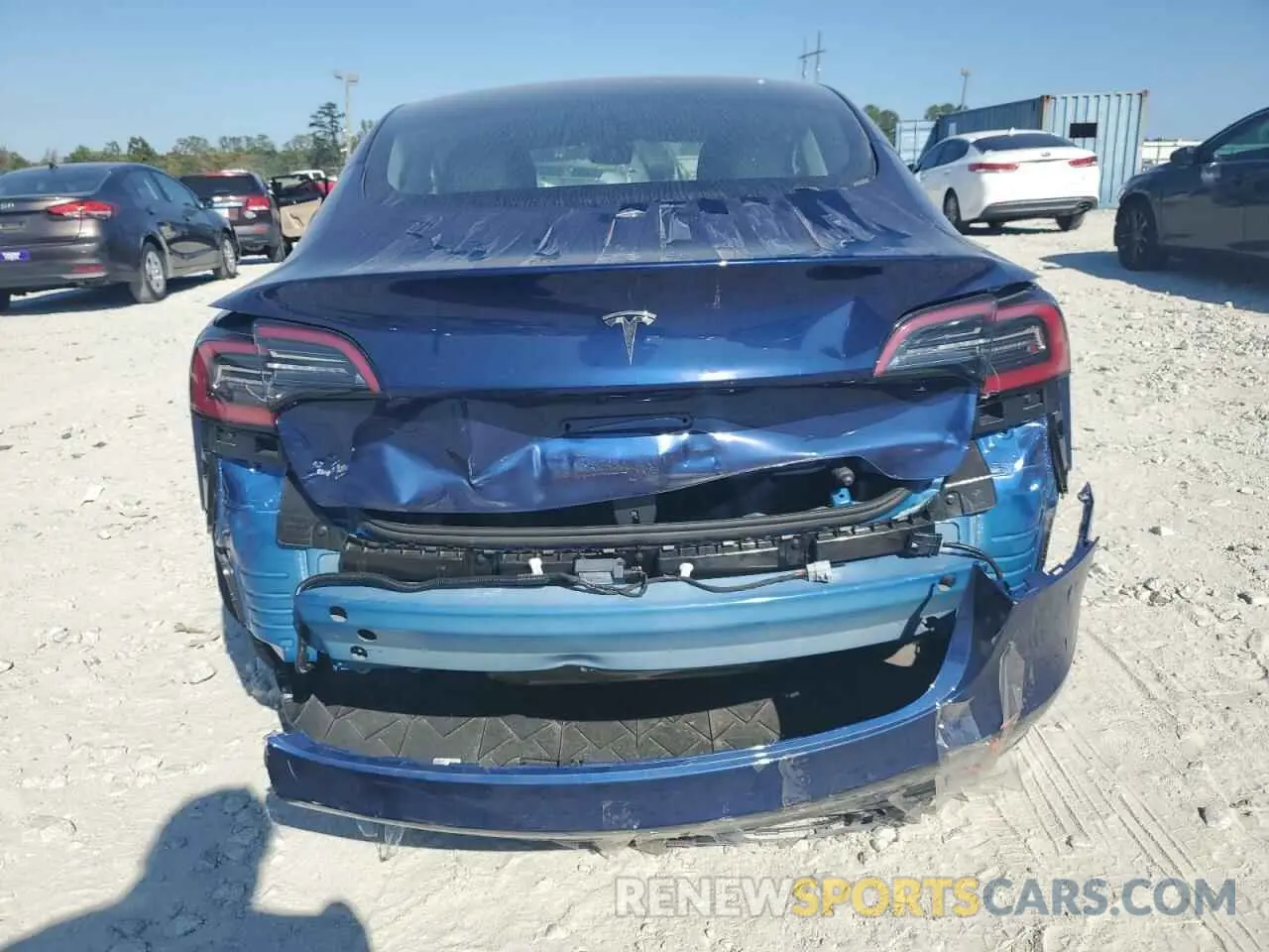 6 fotografías del automóvil dañado 5YJ3E1EA6PF570098 TESLA MODEL 3 2023