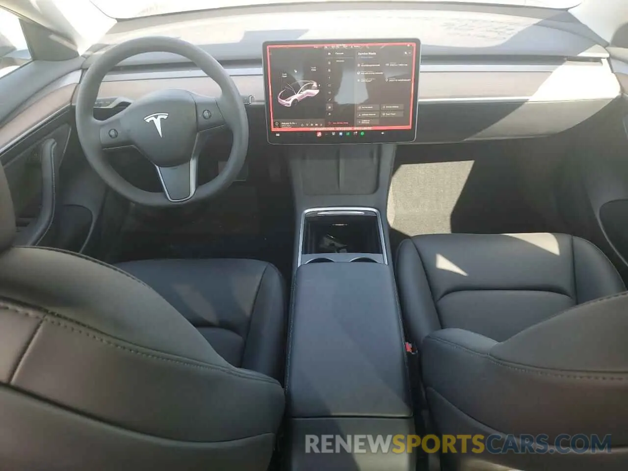 8 fotografías del automóvil dañado 5YJ3E1EA6PF570098 TESLA MODEL 3 2023