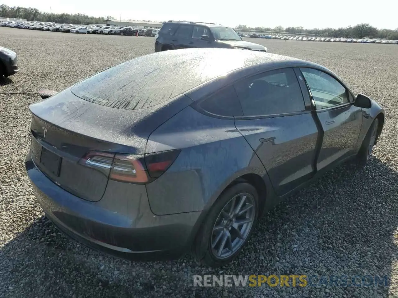3 fotografías del automóvil dañado 5YJ3E1EA6PF571431 TESLA MODEL 3 2023