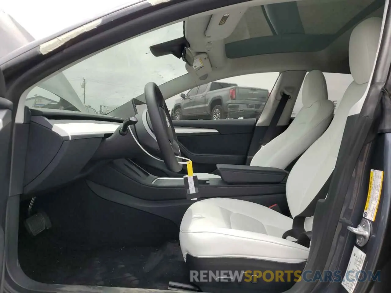 7 fotografías del automóvil dañado 5YJ3E1EA6PF573602 TESLA MODEL 3 2023