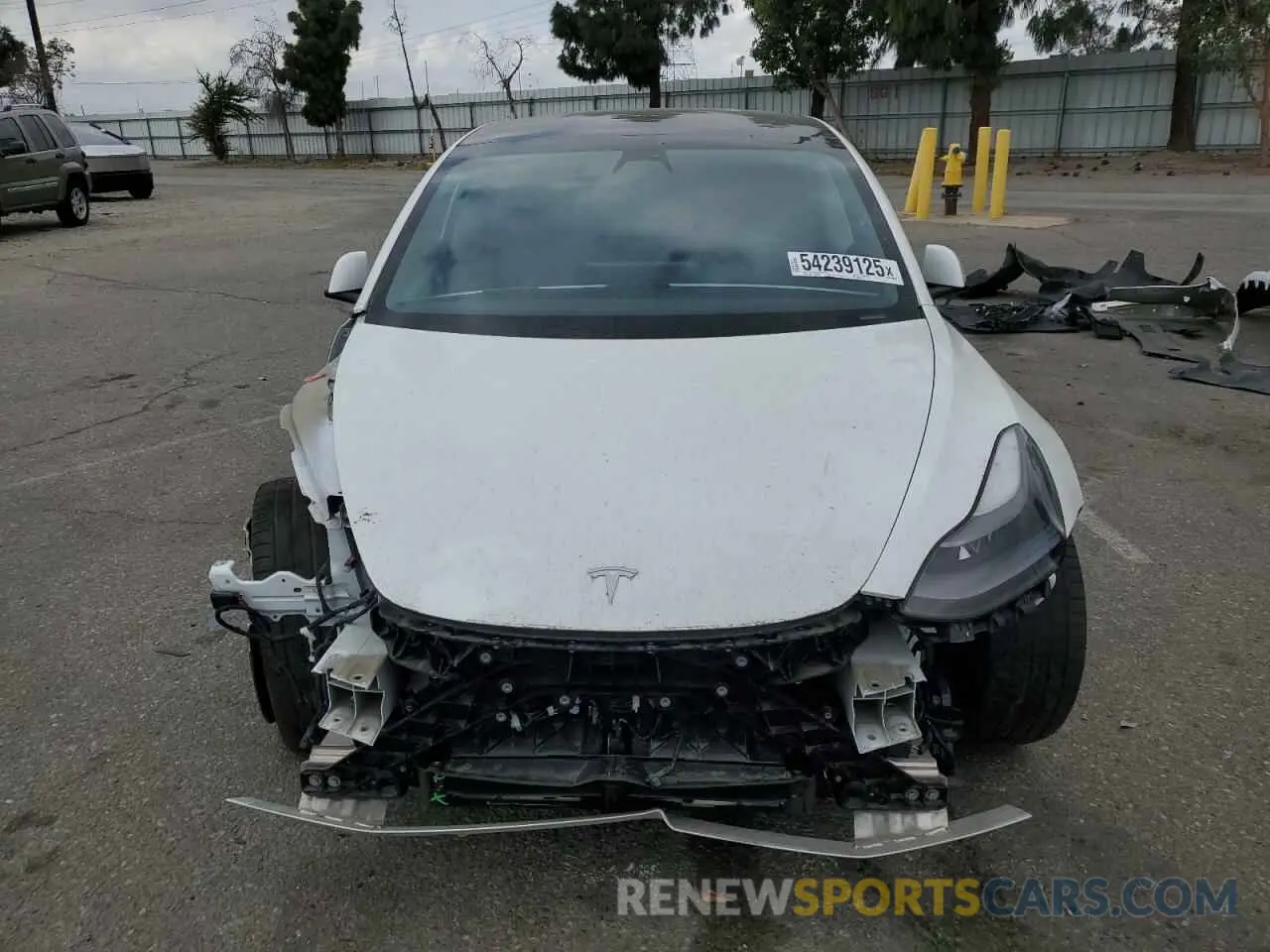 5 fotografías del automóvil dañado 5YJ3E1EA6PF580355 TESLA MODEL 3 2023