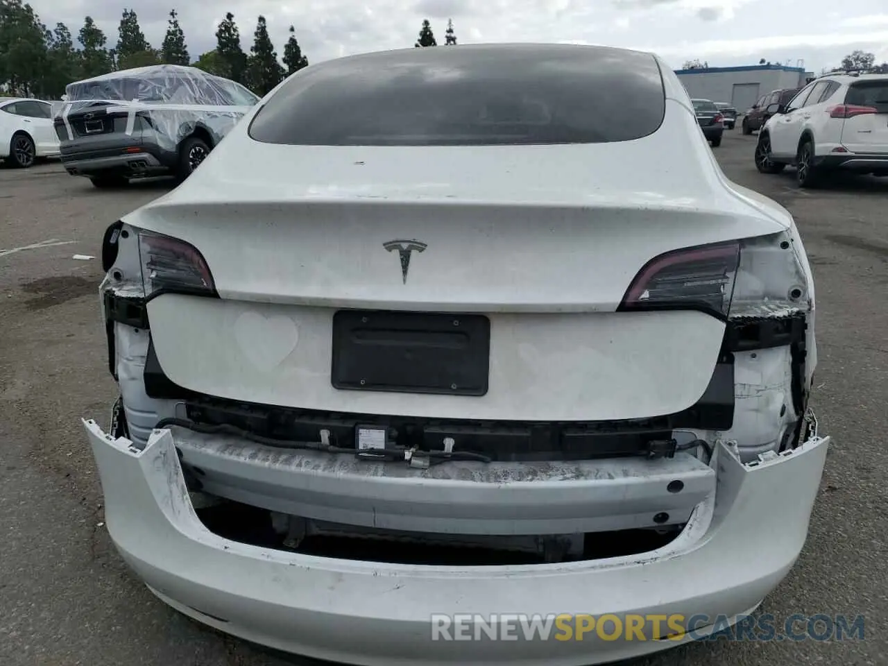 6 fotografías del automóvil dañado 5YJ3E1EA6PF580355 TESLA MODEL 3 2023