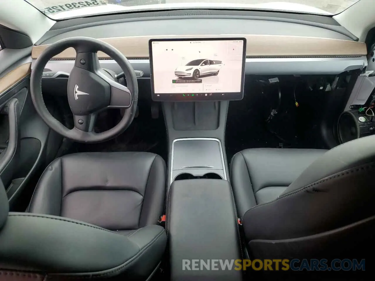 8 fotografías del automóvil dañado 5YJ3E1EA6PF580355 TESLA MODEL 3 2023