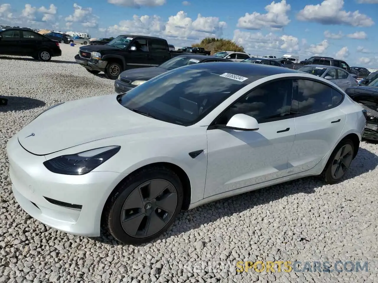 1 fotografías del automóvil dañado 5YJ3E1EA6PF601947 TESLA MODEL 3 2023
