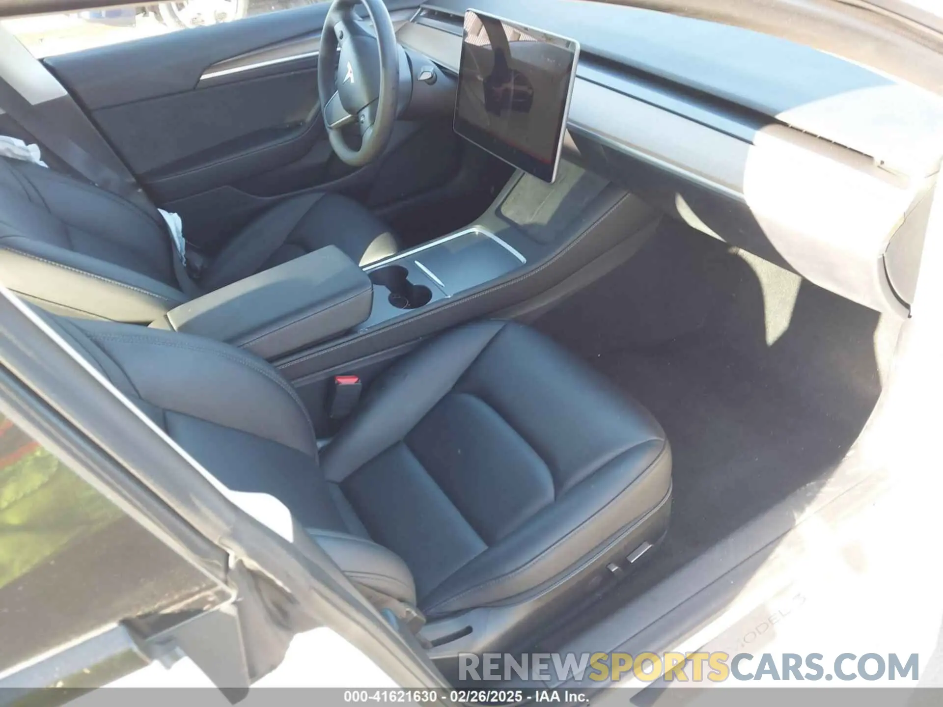 5 fotografías del automóvil dañado 5YJ3E1EA6PF606131 TESLA MODEL 3 2023