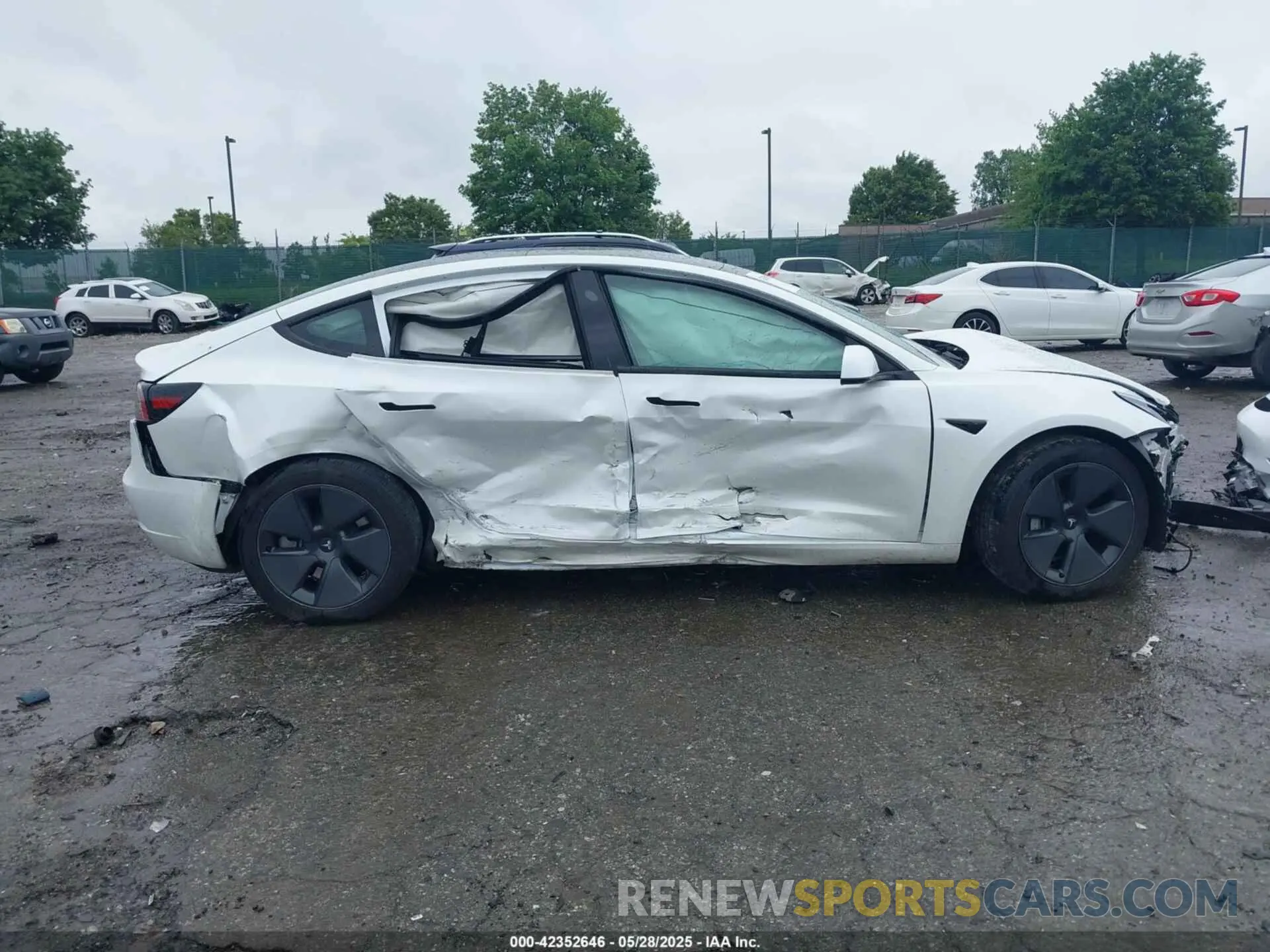 12 fotografías del automóvil dañado 5YJ3E1EA6PF625164 TESLA MODEL 3 2023