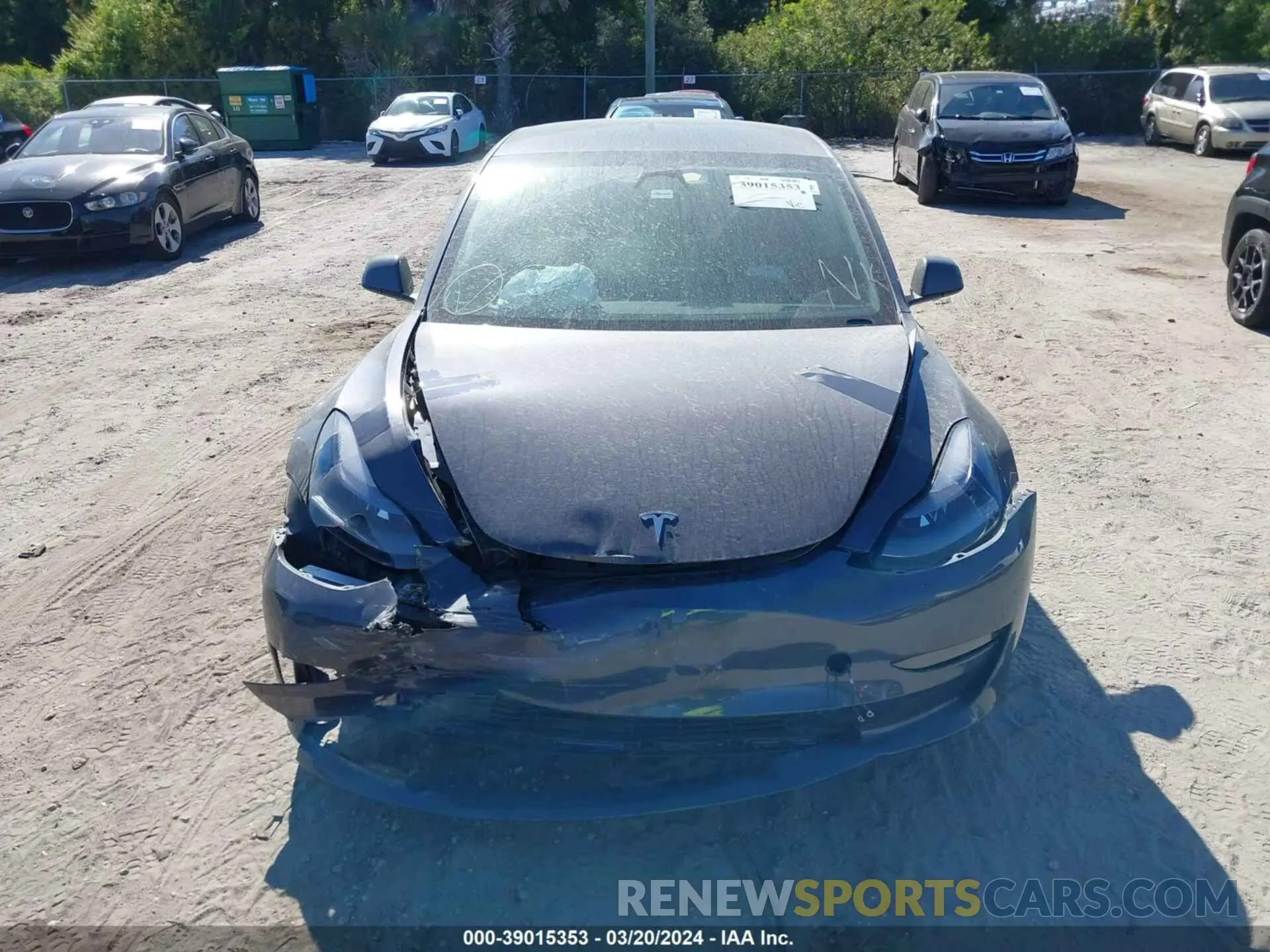 11 fotografías del automóvil dañado 5YJ3E1EA6PF648704 TESLA MODEL 3 2023