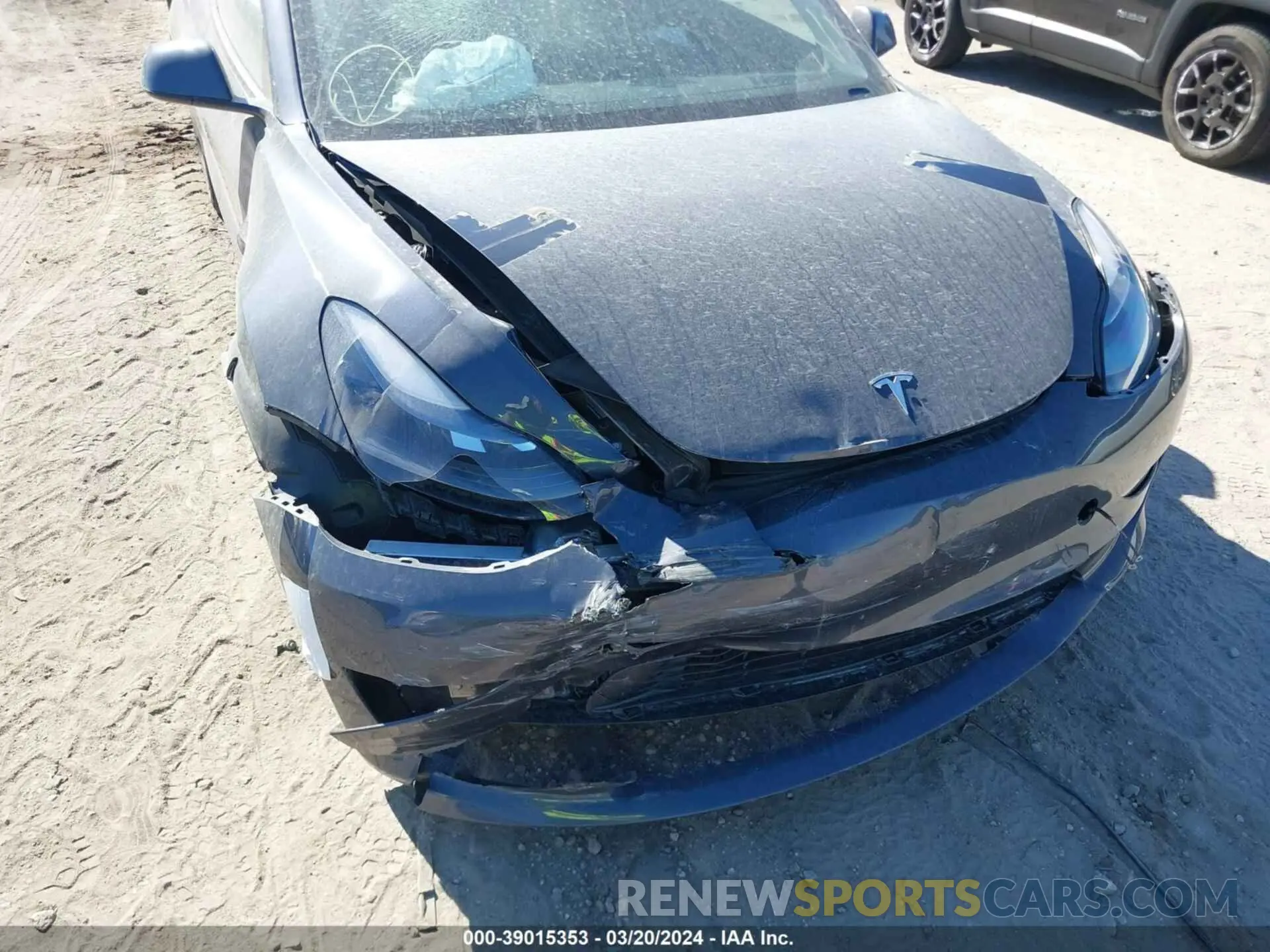 6 fotografías del automóvil dañado 5YJ3E1EA6PF648704 TESLA MODEL 3 2023