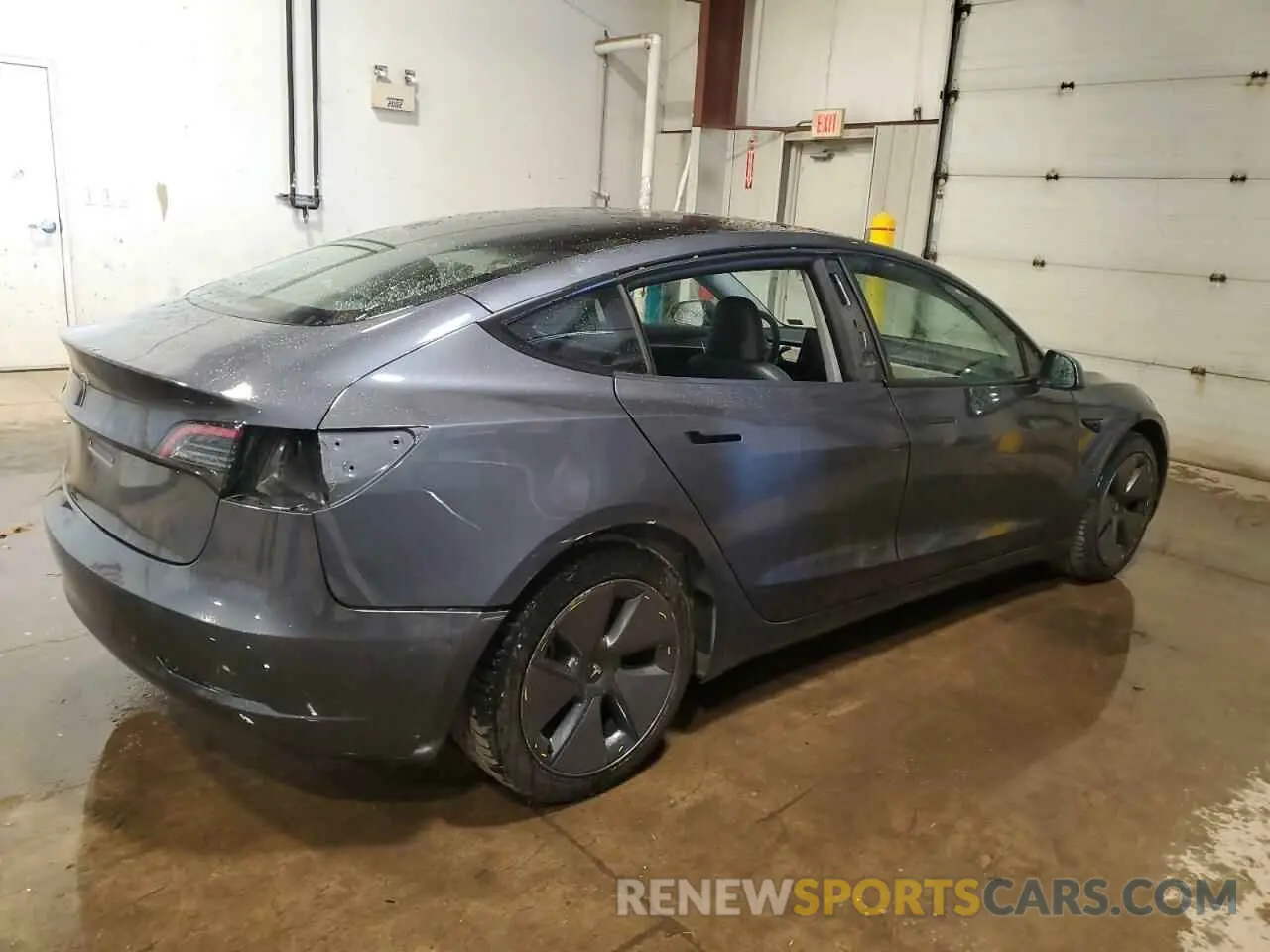3 fotografías del automóvil dañado 5YJ3E1EA6PF651117 TESLA MODEL 3 2023