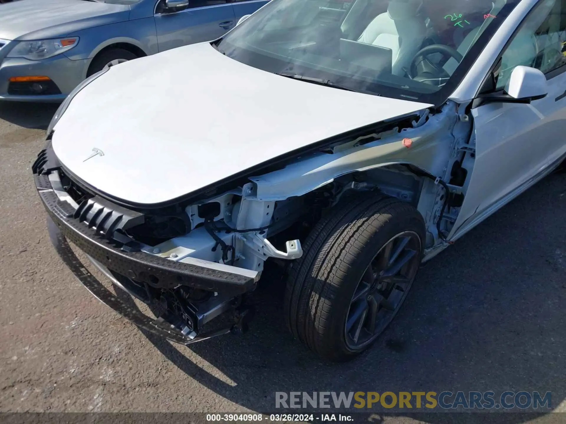 6 fotografías del automóvil dañado 5YJ3E1EA6PF658293 TESLA MODEL 3 2023