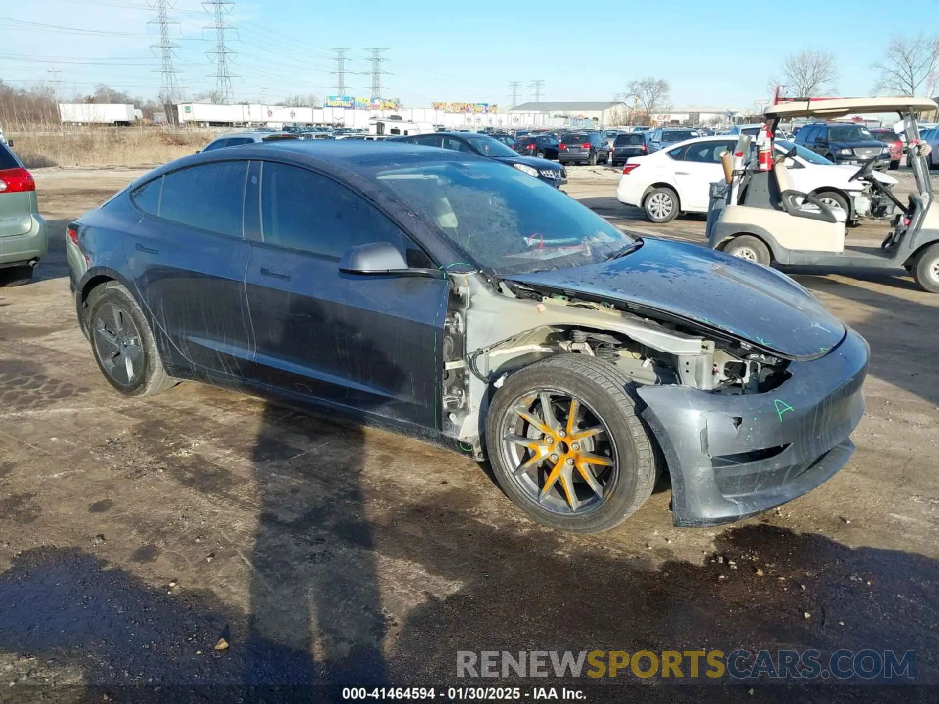 1 fotografías del automóvil dañado 5YJ3E1EA6PF658486 TESLA MODEL 3 2023