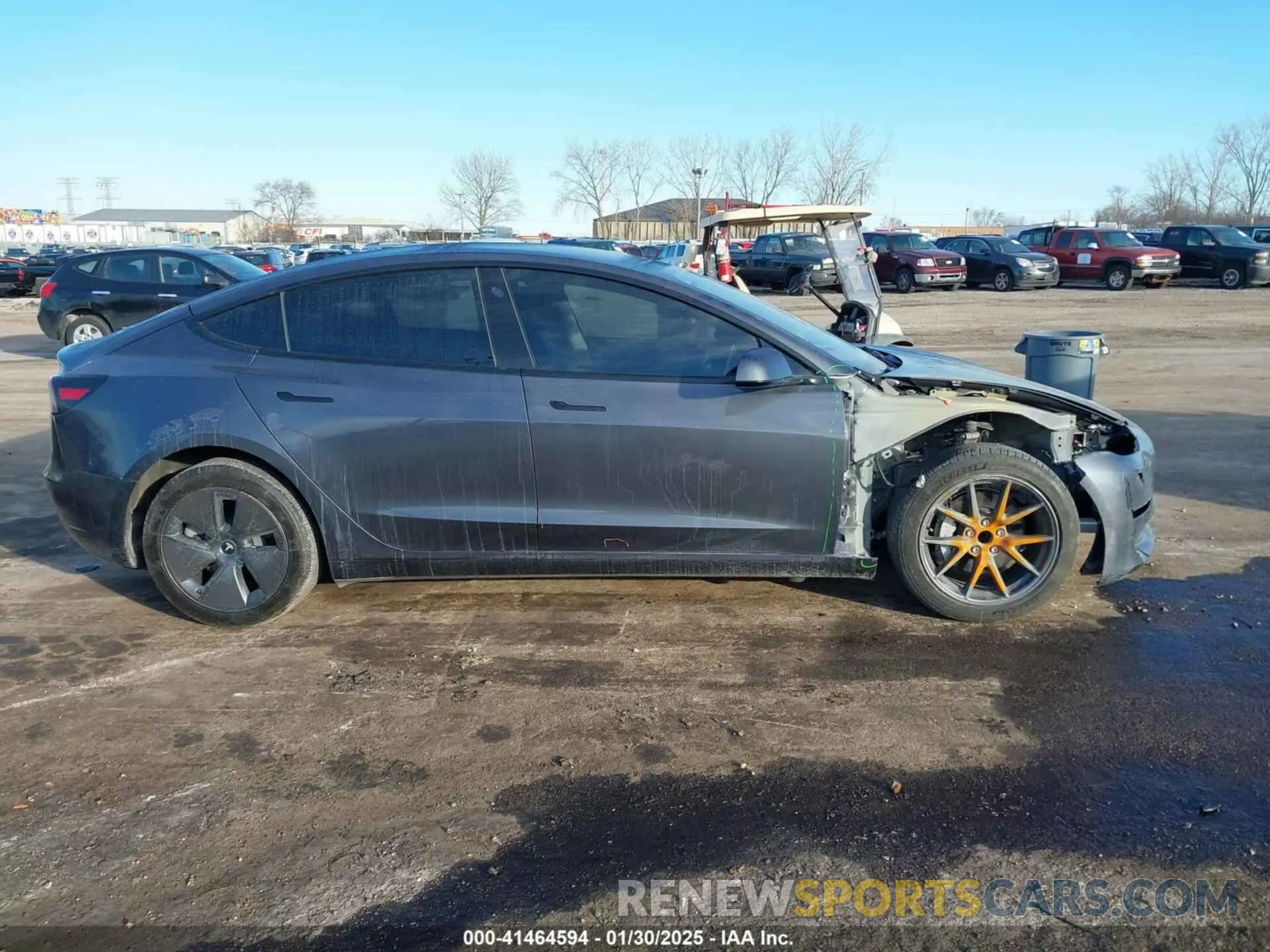 14 fotografías del automóvil dañado 5YJ3E1EA6PF658486 TESLA MODEL 3 2023