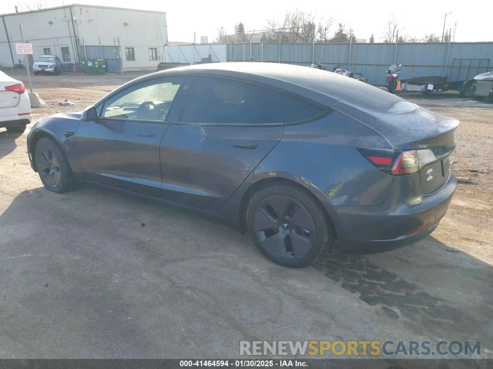 3 fotografías del automóvil dañado 5YJ3E1EA6PF658486 TESLA MODEL 3 2023