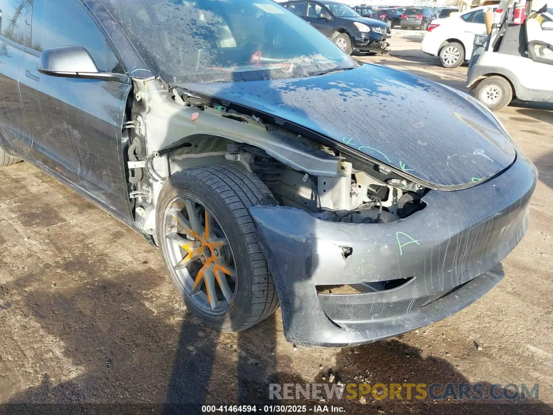 6 fotografías del automóvil dañado 5YJ3E1EA6PF658486 TESLA MODEL 3 2023