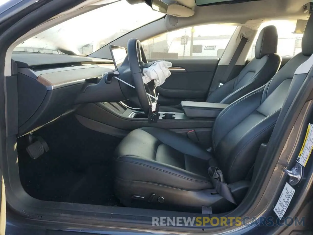 7 fotografías del automóvil dañado 5YJ3E1EA6PF658634 TESLA MODEL 3 2023
