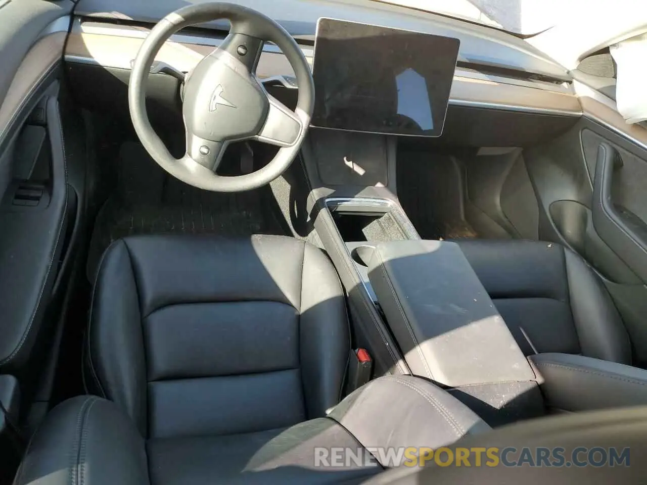 8 fotografías del automóvil dañado 5YJ3E1EA6PF674994 TESLA MODEL 3 2023