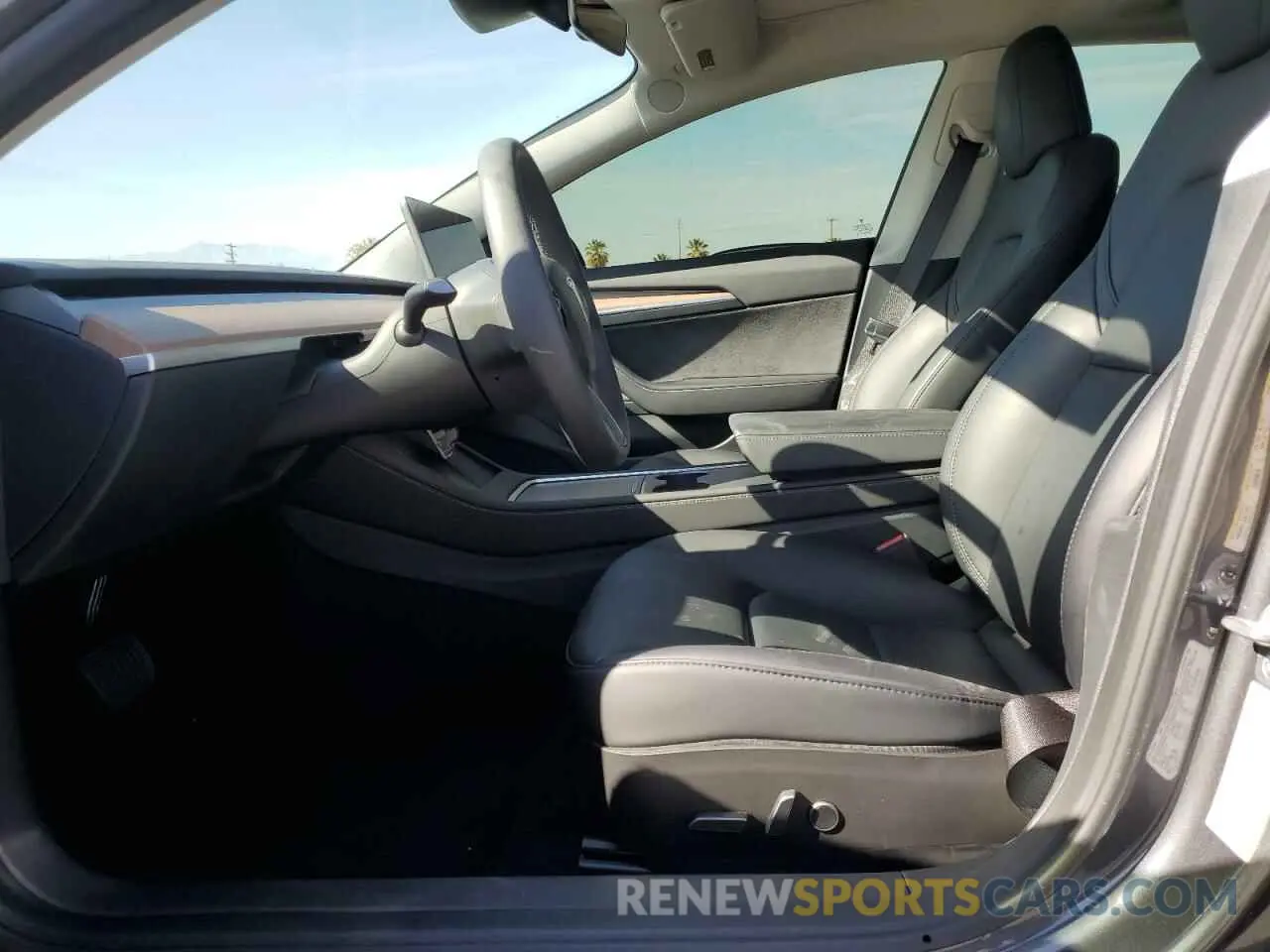 7 fotografías del automóvil dañado 5YJ3E1EA6PF675675 TESLA MODEL 3 2023