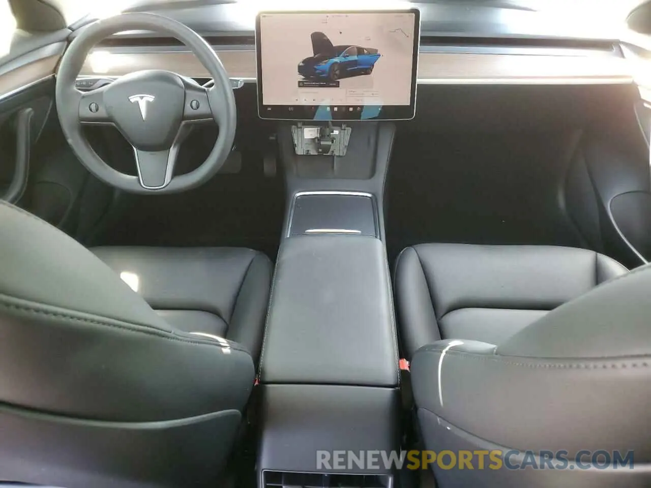 8 fotografías del automóvil dañado 5YJ3E1EA6PF675675 TESLA MODEL 3 2023
