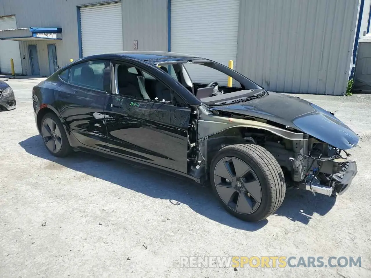 4 fotografías del automóvil dañado 5YJ3E1EA6PF678415 TESLA MODEL 3 2023