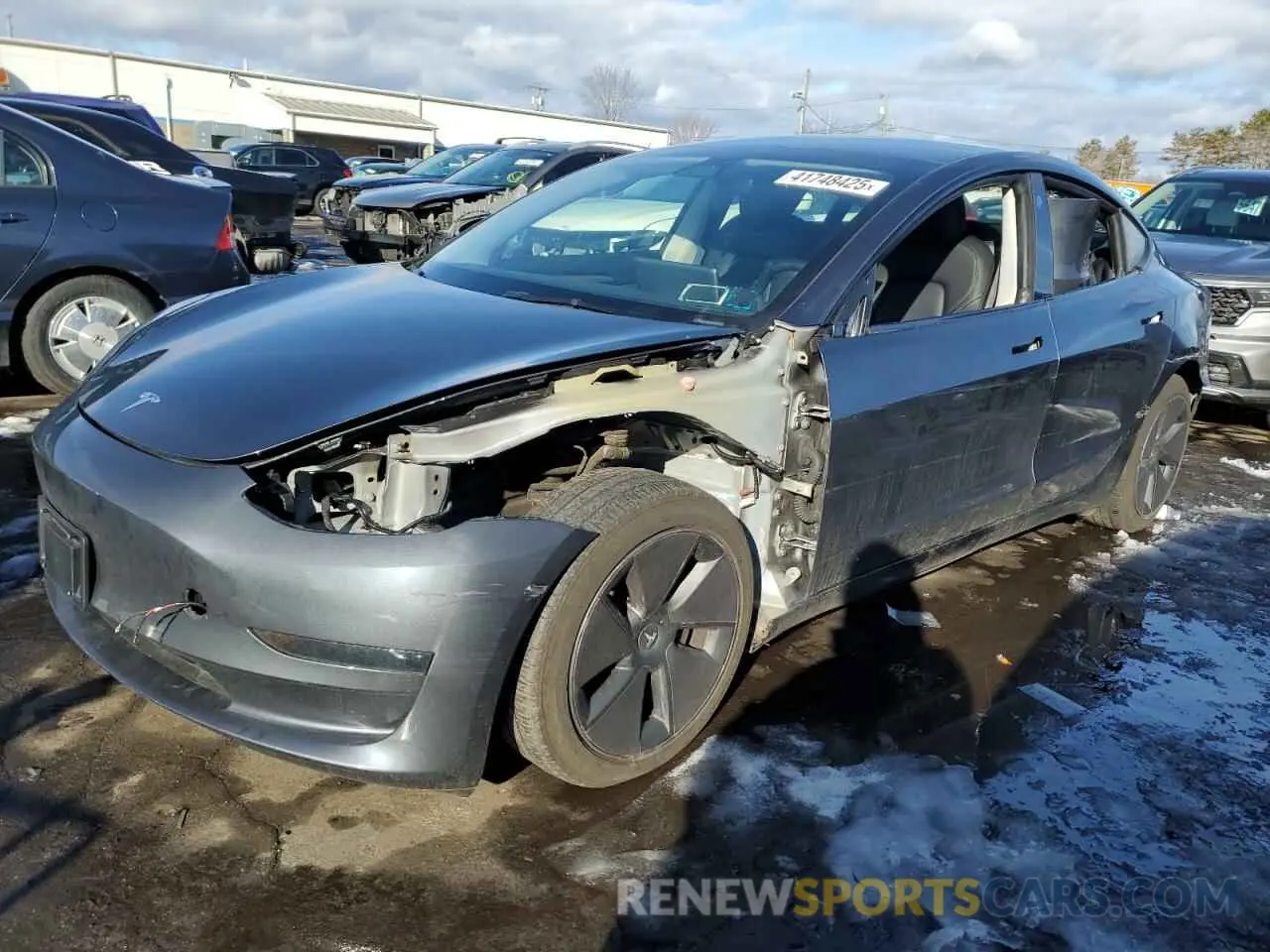 1 fotografías del automóvil dañado 5YJ3E1EA6PF680567 TESLA MODEL 3 2023