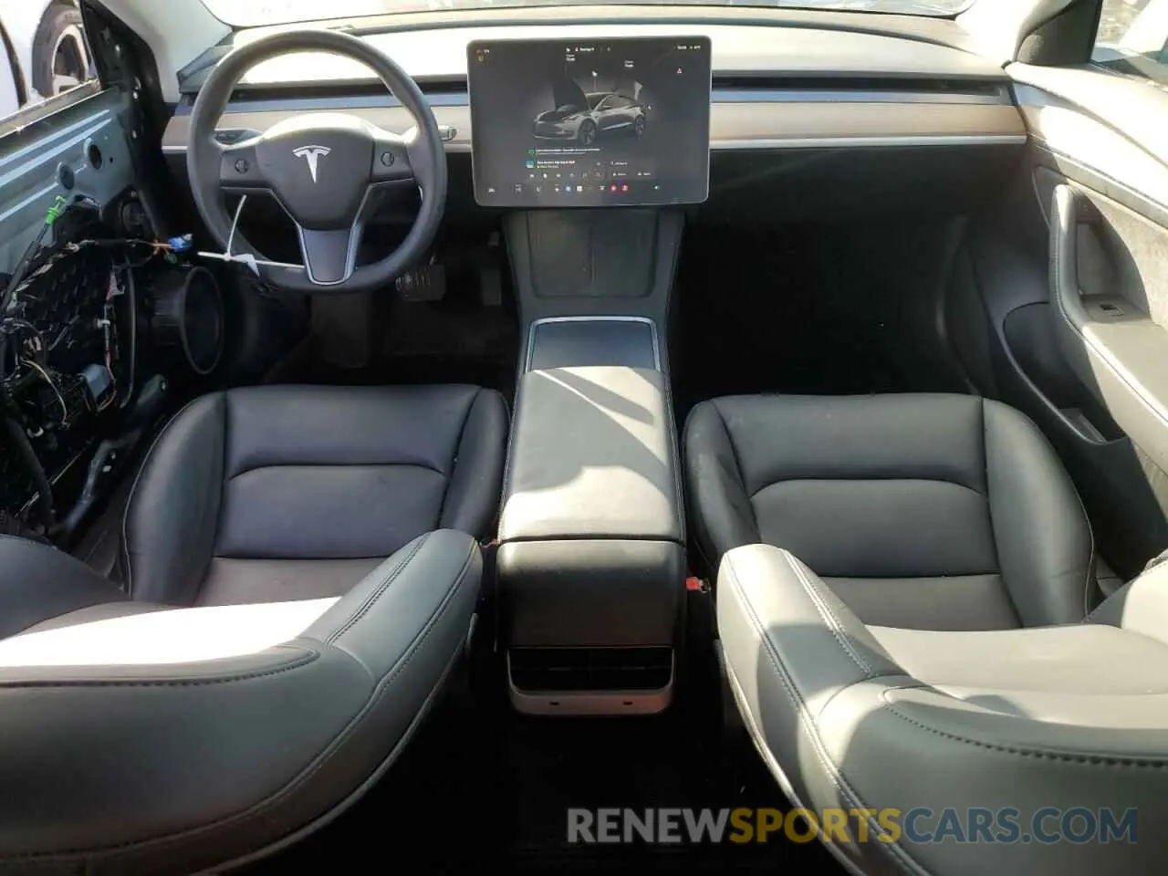 8 fotografías del automóvil dañado 5YJ3E1EA6PF680567 TESLA MODEL 3 2023