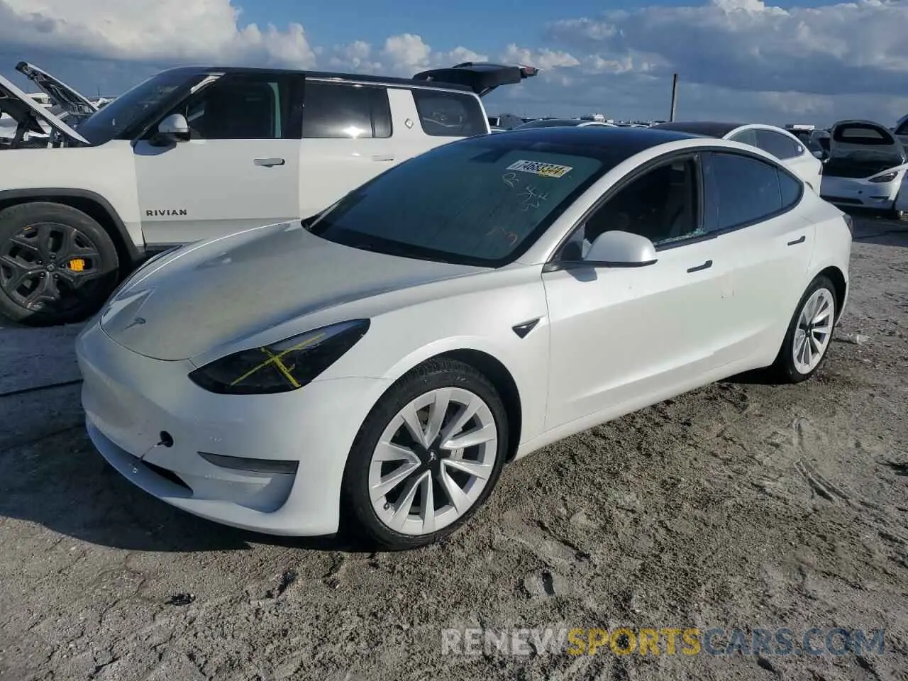 1 fotografías del automóvil dañado 5YJ3E1EA6PF691665 TESLA MODEL 3 2023