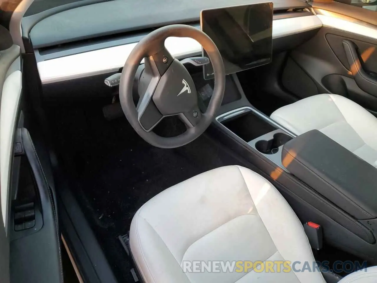 8 fotografías del automóvil dañado 5YJ3E1EA6PF691665 TESLA MODEL 3 2023