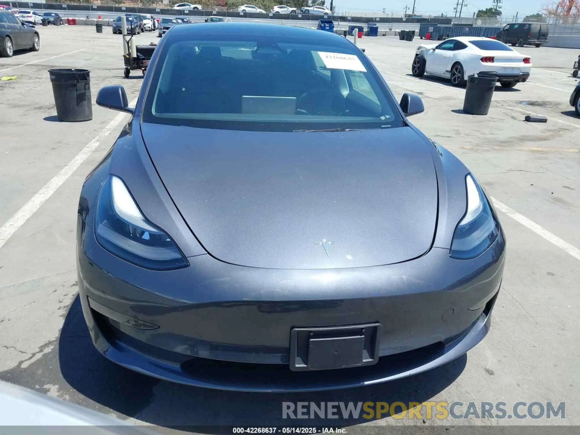 12 fotografías del automóvil dañado 5YJ3E1EA6PF694419 TESLA MODEL 3 2023