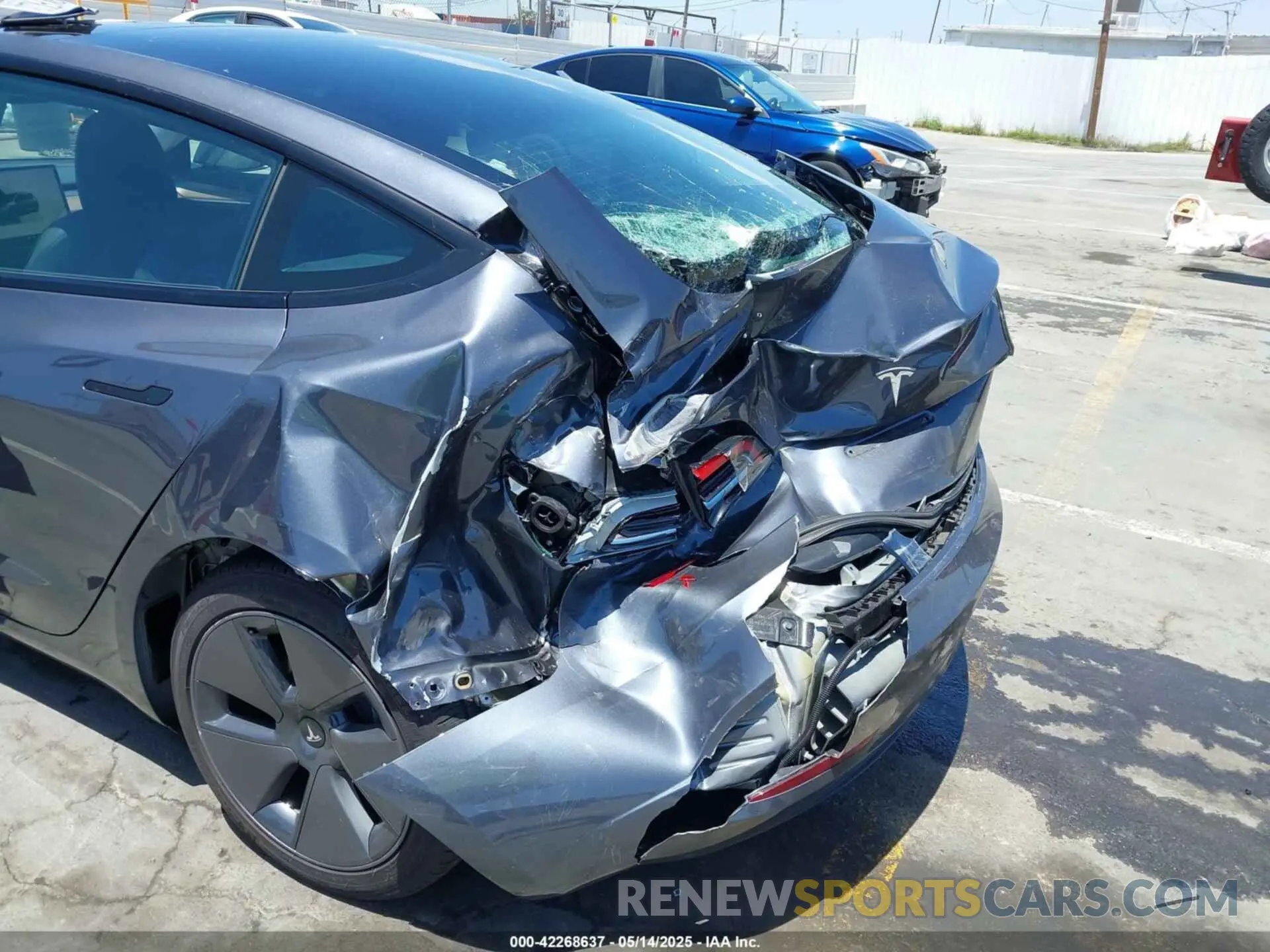 6 fotografías del automóvil dañado 5YJ3E1EA6PF694419 TESLA MODEL 3 2023