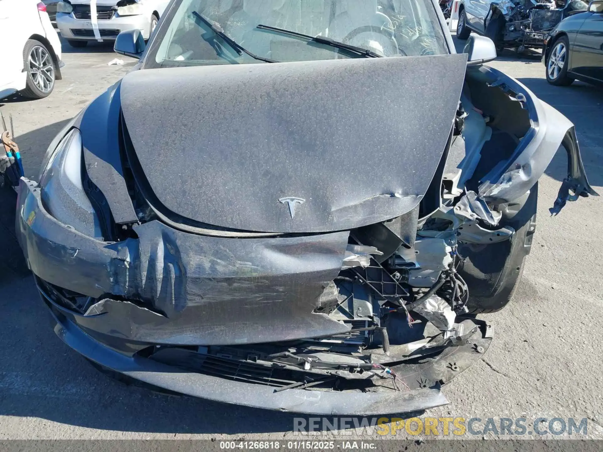 6 fotografías del automóvil dañado 5YJ3E1EA6PF698583 TESLA MODEL 3 2023