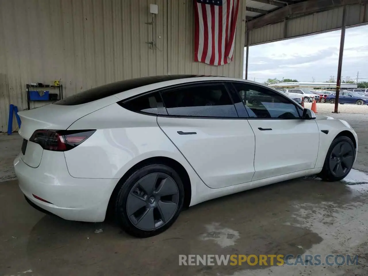 3 fotografías del automóvil dañado 5YJ3E1EA6PF701305 TESLA MODEL 3 2023