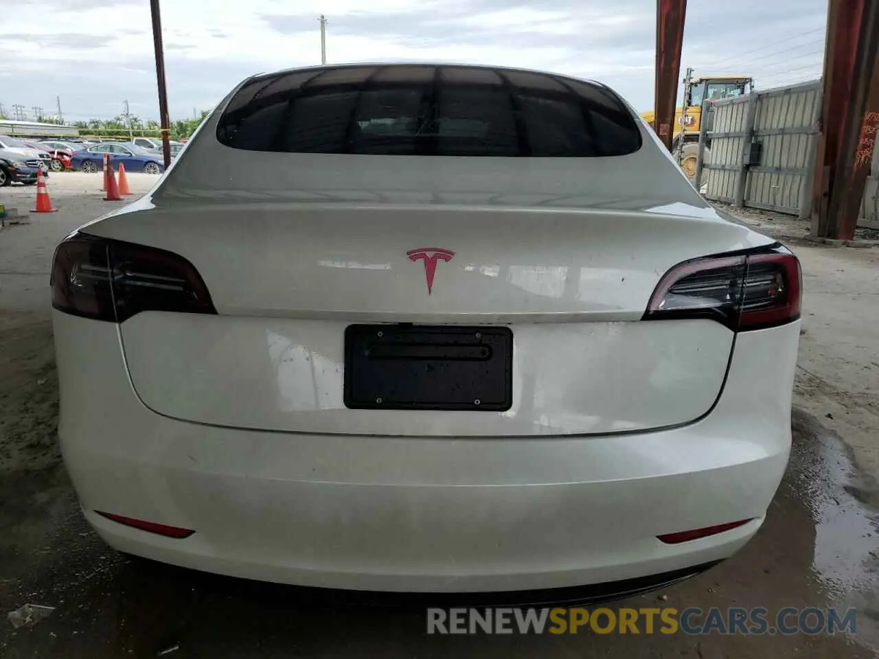 6 fotografías del automóvil dañado 5YJ3E1EA6PF701305 TESLA MODEL 3 2023