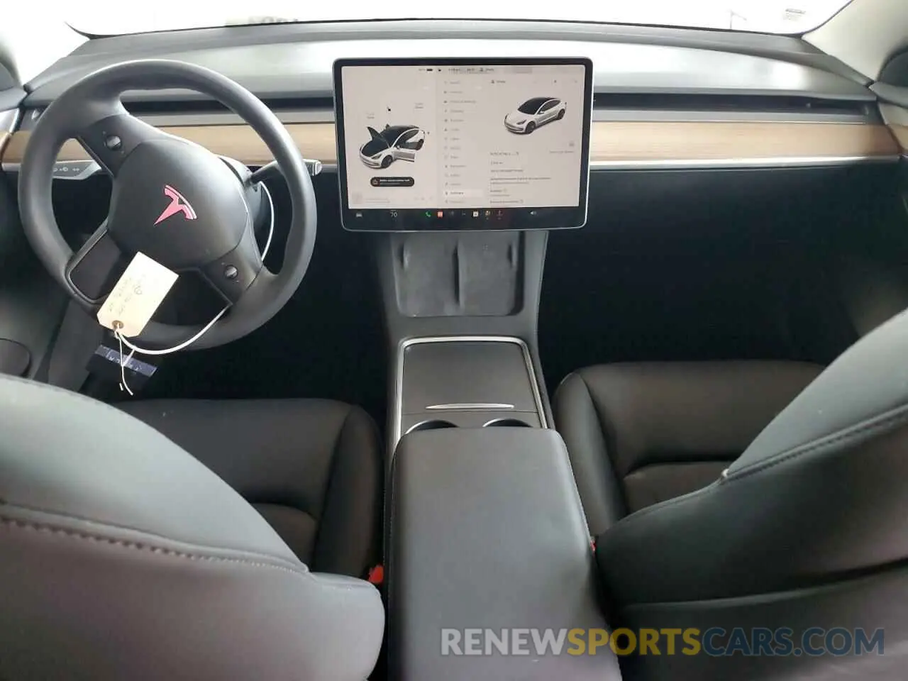 8 fotografías del automóvil dañado 5YJ3E1EA6PF701305 TESLA MODEL 3 2023