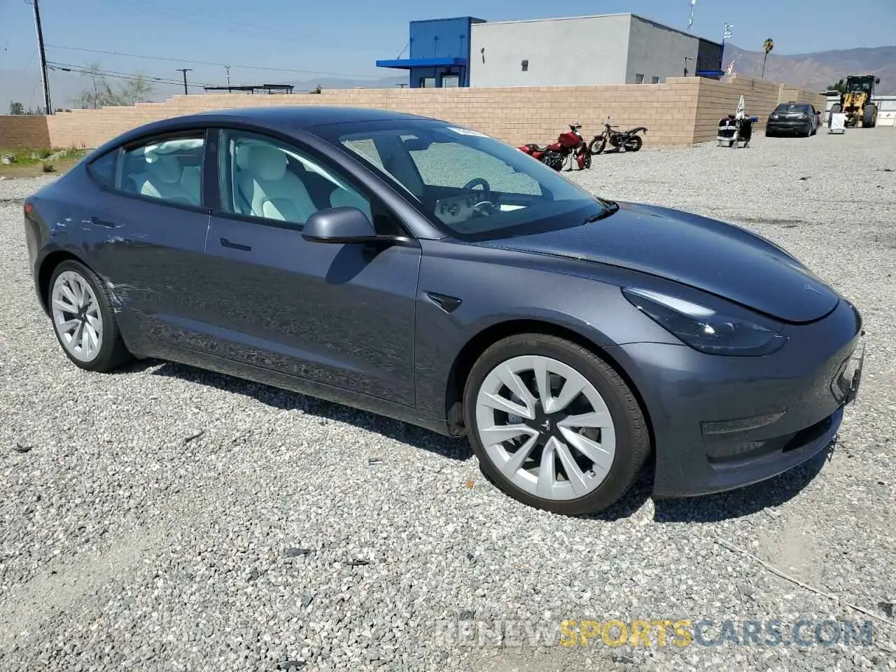 4 fotografías del automóvil dañado 5YJ3E1EA6PF713891 TESLA MODEL 3 2023