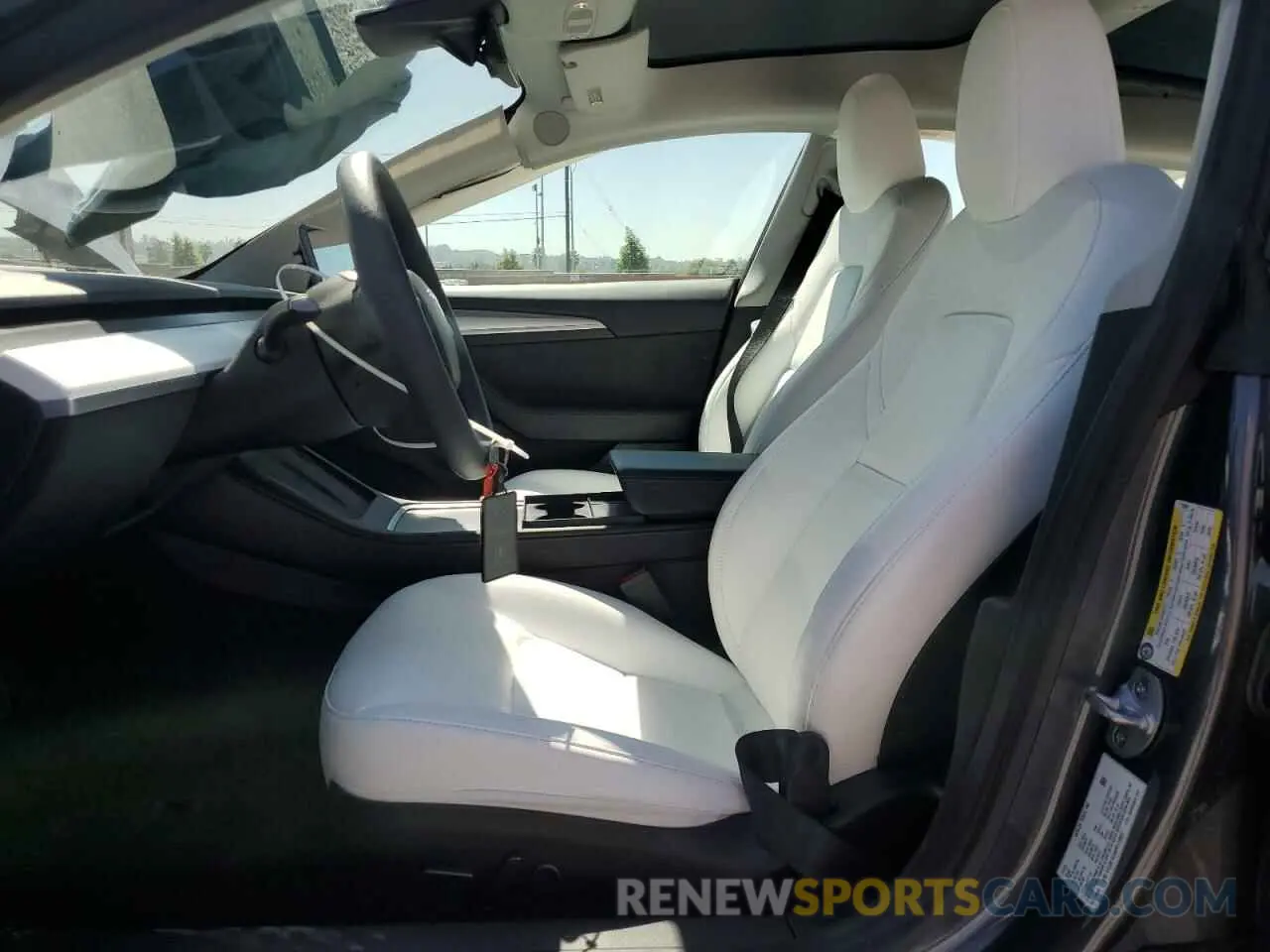7 fotografías del automóvil dañado 5YJ3E1EA6PF713891 TESLA MODEL 3 2023