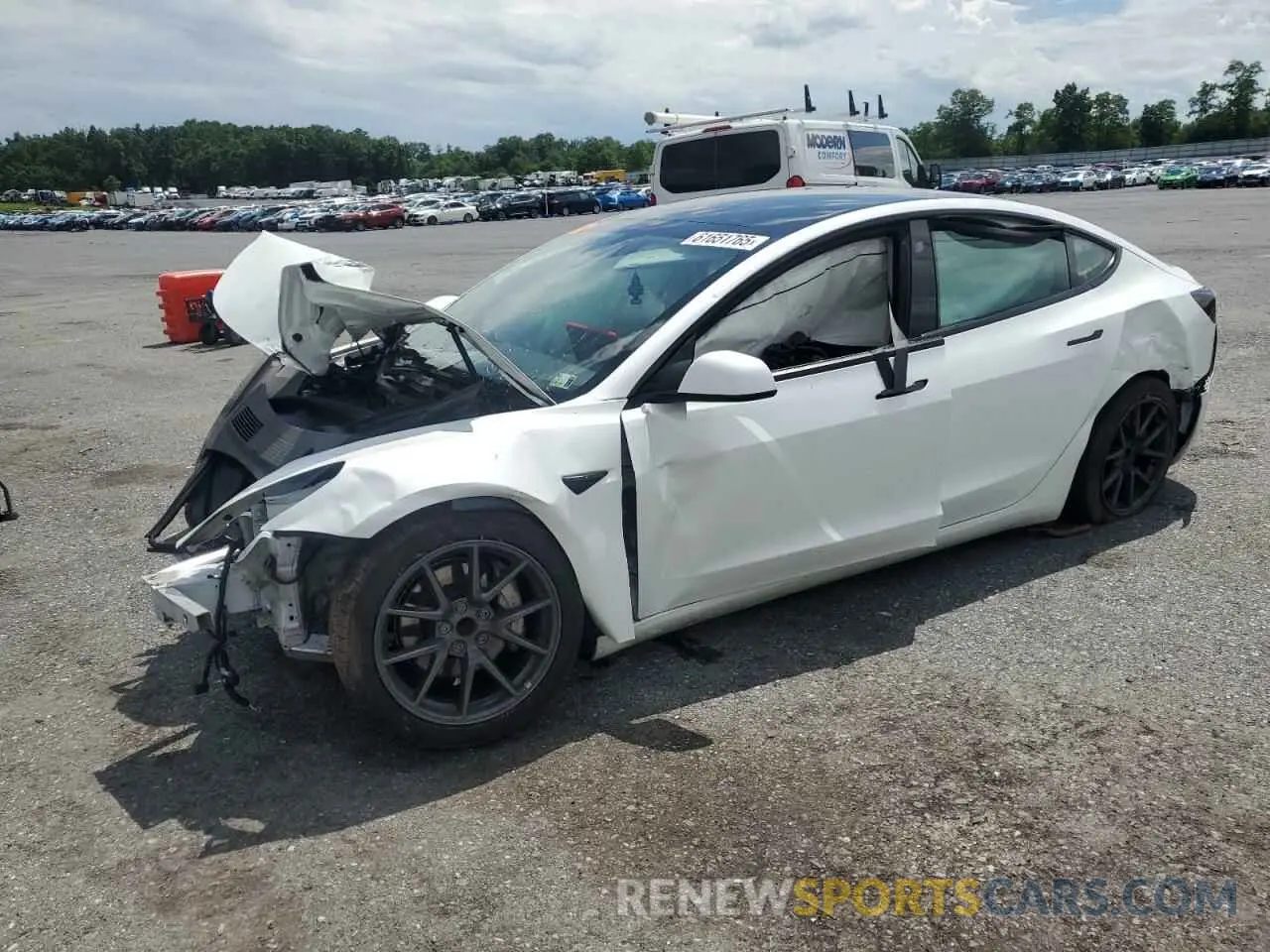1 fotografías del automóvil dañado 5YJ3E1EA7PF396624 TESLA MODEL 3 2023