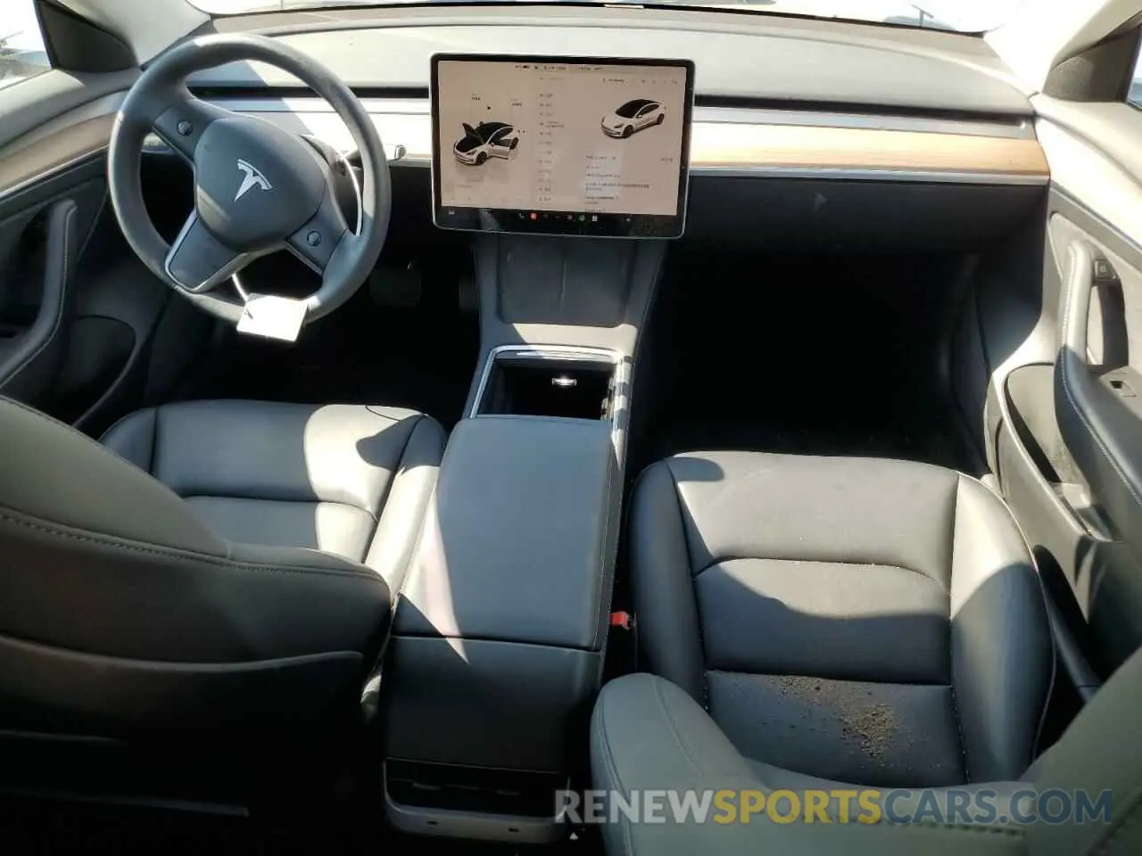 8 fotografías del automóvil dañado 5YJ3E1EA7PF397384 TESLA MODEL 3 2023