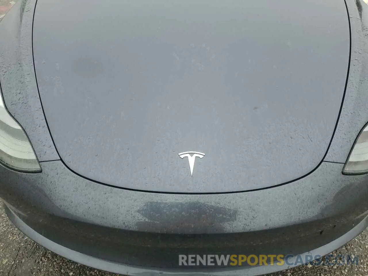 12 fotografías del automóvil dañado 5YJ3E1EA7PF400963 TESLA MODEL 3 2023