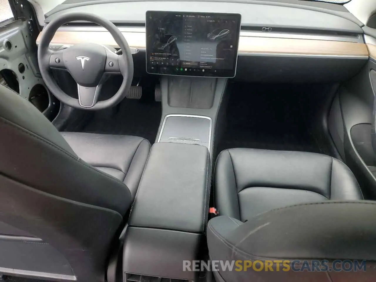 8 fotografías del automóvil dañado 5YJ3E1EA7PF400963 TESLA MODEL 3 2023