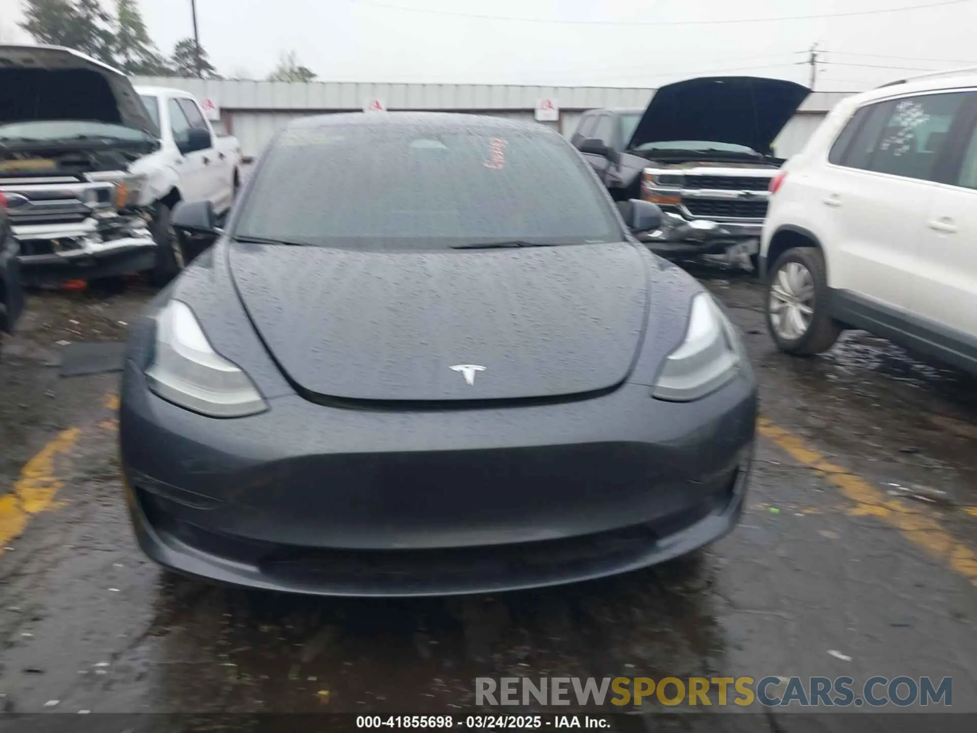 11 fotografías del automóvil dañado 5YJ3E1EA7PF403183 TESLA MODEL 3 2023