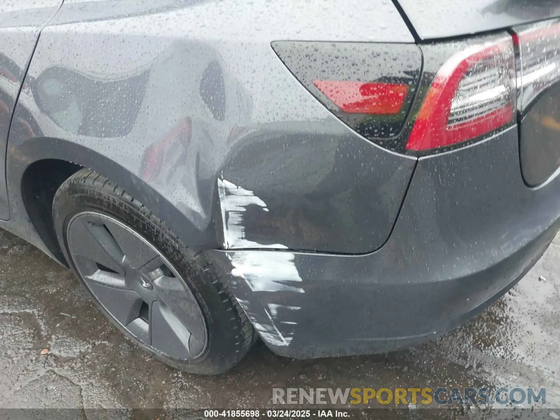 6 fotografías del automóvil dañado 5YJ3E1EA7PF403183 TESLA MODEL 3 2023