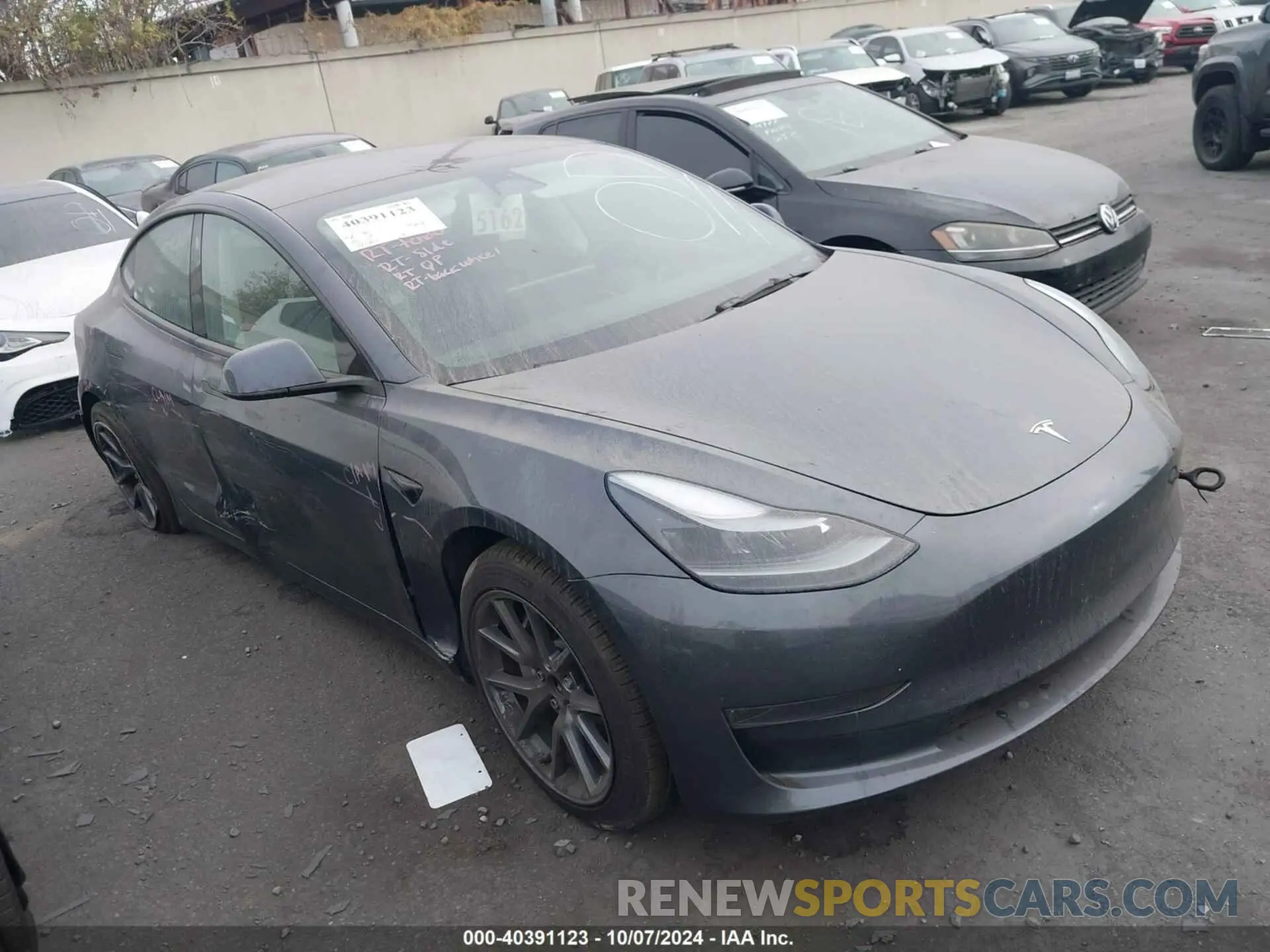 1 fotografías del automóvil dañado 5YJ3E1EA7PF410330 TESLA MODEL 3 2023