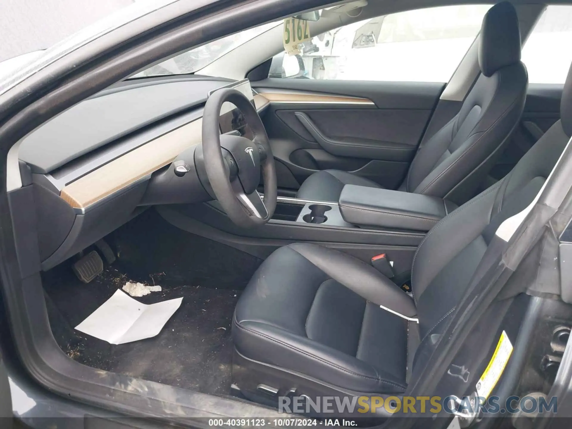 5 fotografías del automóvil dañado 5YJ3E1EA7PF410330 TESLA MODEL 3 2023