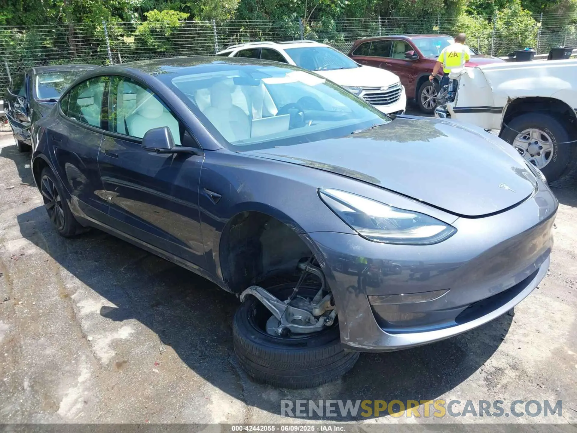 1 fotografías del automóvil dañado 5YJ3E1EA7PF413311 TESLA MODEL 3 2023
