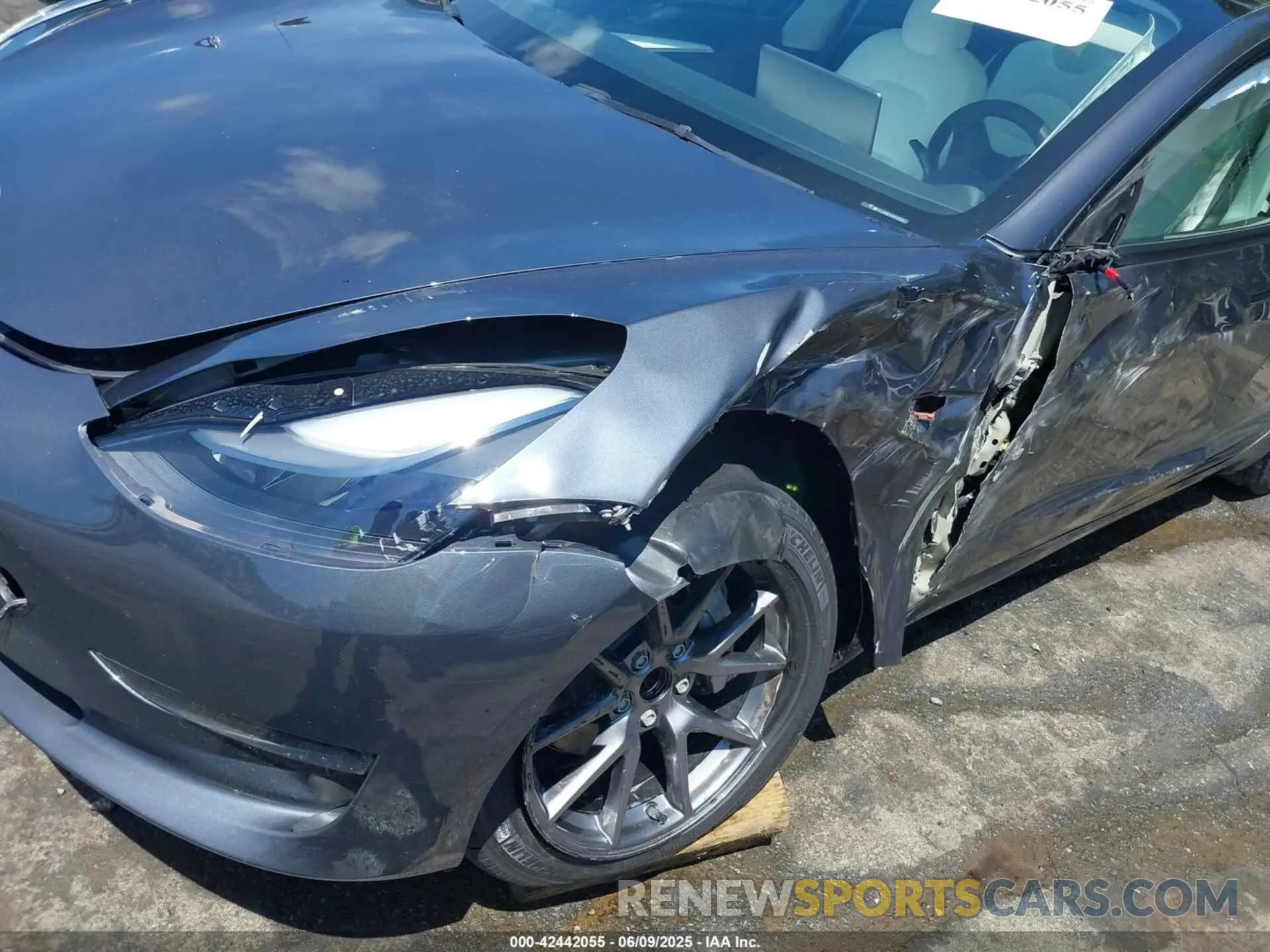 6 fotografías del automóvil dañado 5YJ3E1EA7PF413311 TESLA MODEL 3 2023
