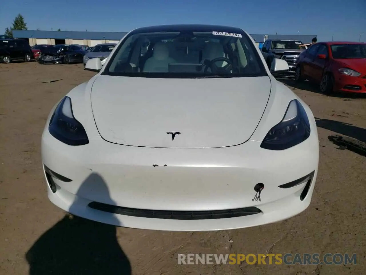 5 fotografías del automóvil dañado 5YJ3E1EA7PF414619 TESLA MODEL 3 2023