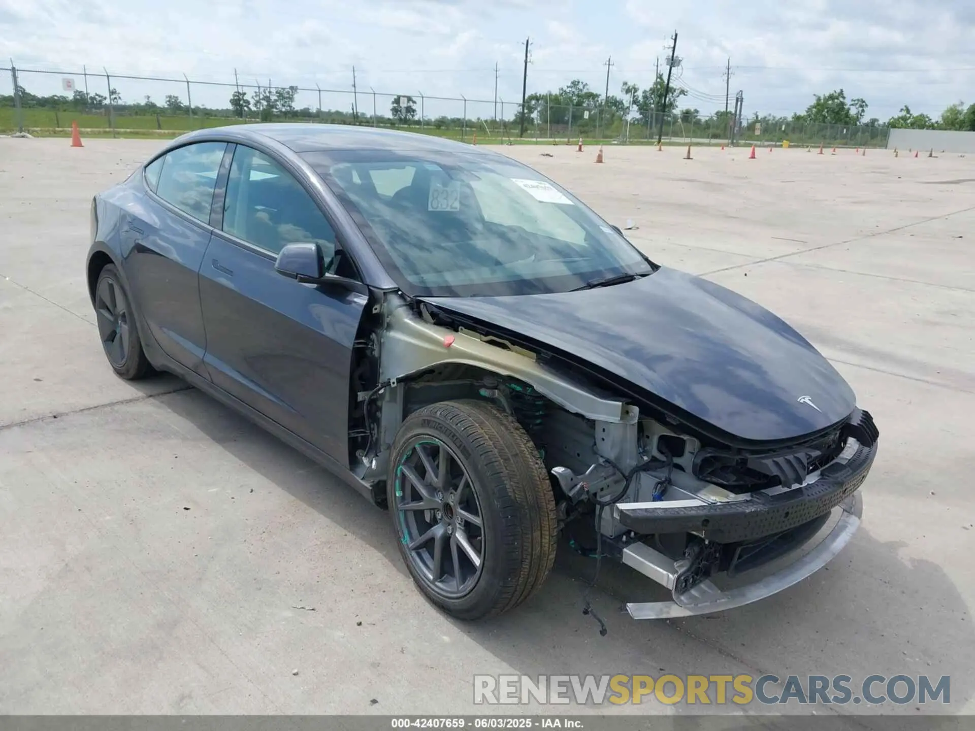 1 fotografías del automóvil dañado 5YJ3E1EA7PF417293 TESLA MODEL 3 2023