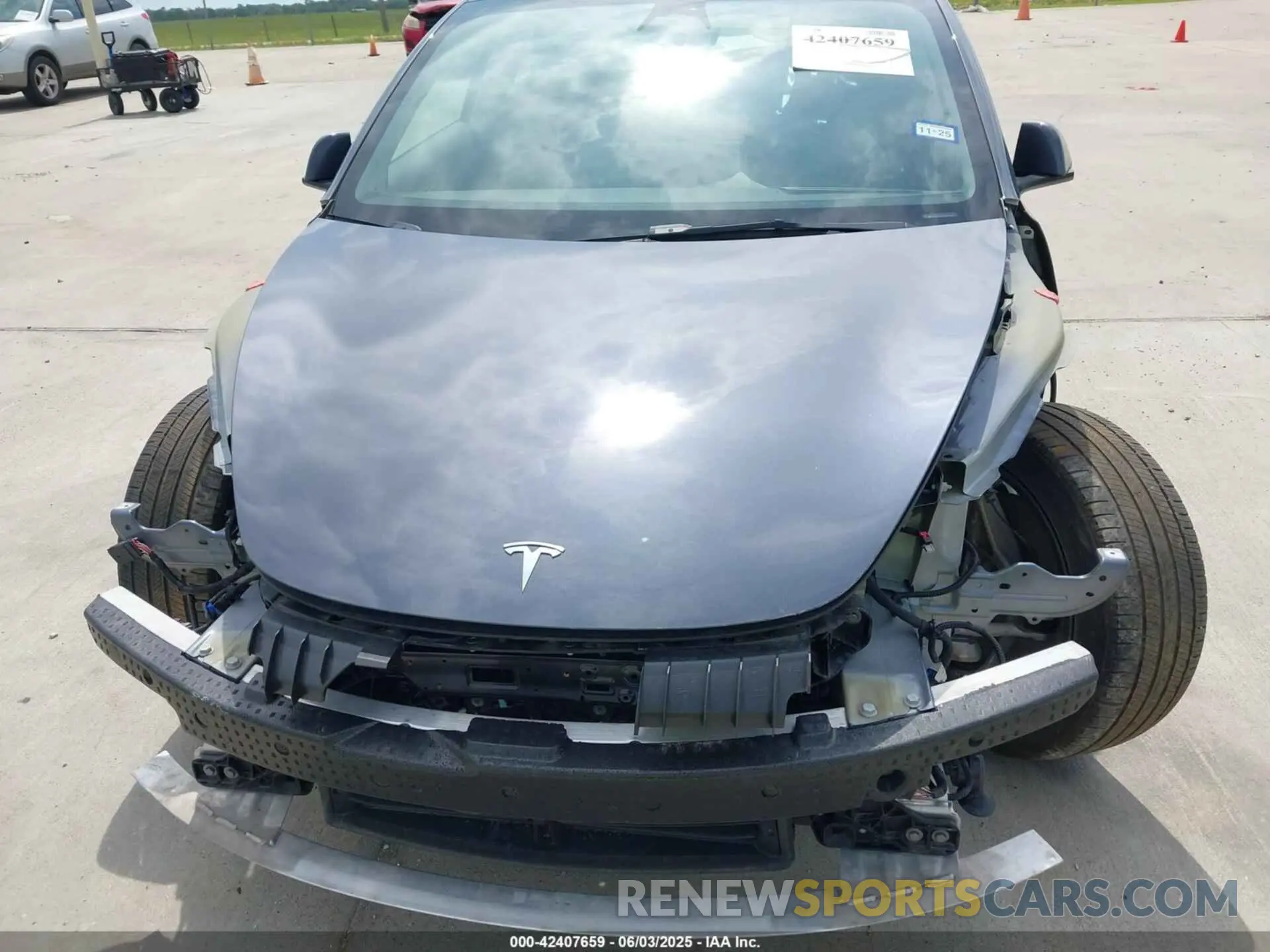 10 fotografías del automóvil dañado 5YJ3E1EA7PF417293 TESLA MODEL 3 2023