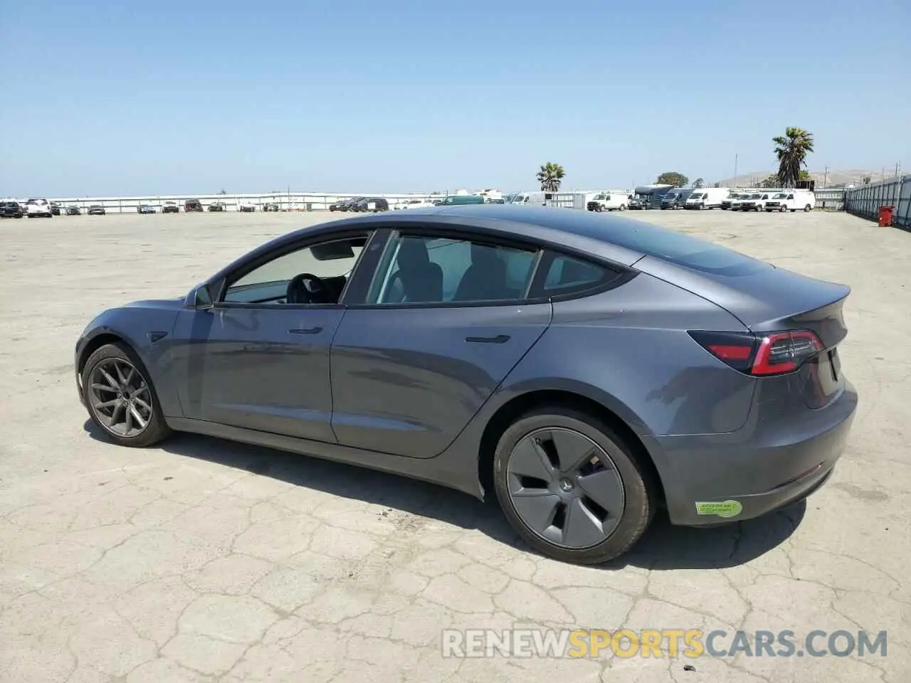 2 fotografías del automóvil dañado 5YJ3E1EA7PF419285 TESLA MODEL 3 2023